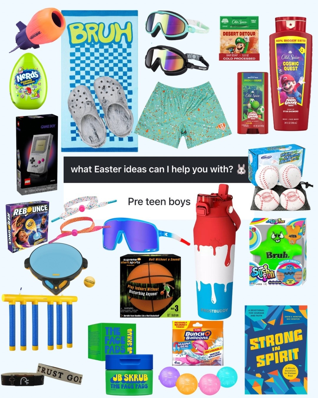 Pre teen boy Easter basket stuffers he will LOVE!! 🐣🐰🩵

#LTKmomlife #LTKSeasonal #LTKKids