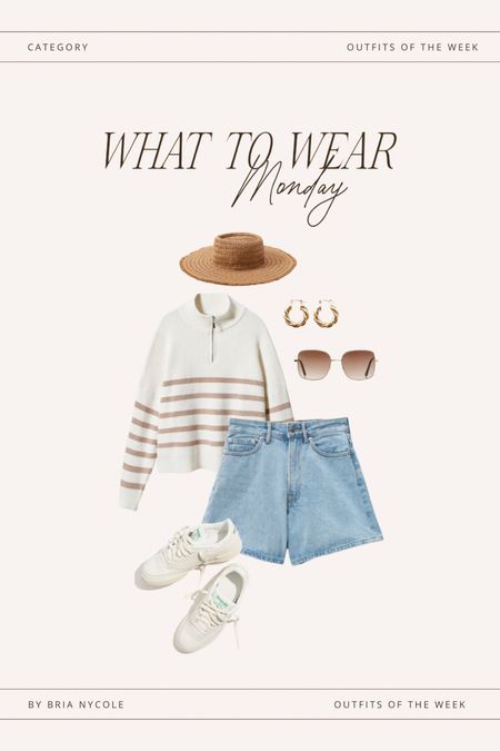 OOTW — Monday

Cute + casual spring capsule outfit for running errands feat. favorite pieces from Mango, Everlane, Madewell and more.




#madewell #mango #pullover #zipup #everlane #abercrombie #a&f #denimshorts #jeanshorts #goldhoops #sunglasses #reebok #whitesneakers #sunhat #springfashion #springcapsule #capsule

#LTKunder100 #LTKSeasonal #LTKFind