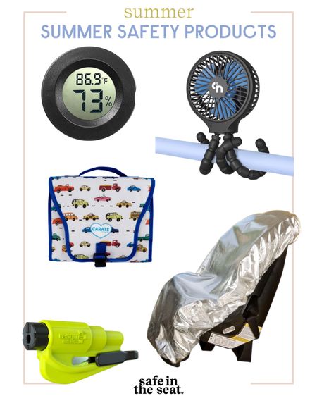 ☀️ summer means hot temps and hot cars (and car seats!) Here are my top products for keeping safe in your car this summer 🌡️

#LTKFamily #LTKSeasonal #LTKBaby