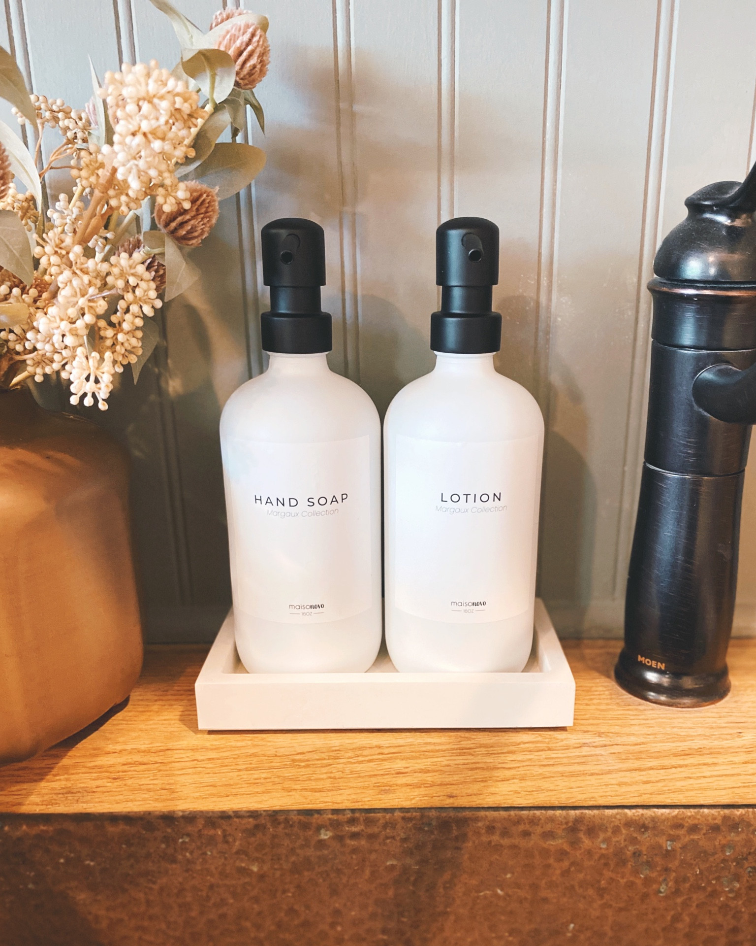 Soap dispensers - glass from Amazon for your powder room, kitchen or laundry room! We love these white ones 🤍 #soap #dispenser #amazon #laundryroom

#LTKhome #LTKSeasonal #LTKunder50