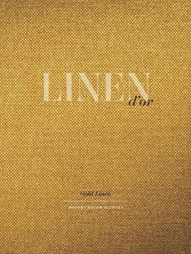 Linen d'Or - Decorative Book for Interior Design and Coffee Table Display | Modern Decor Accents:... | Amazon (US)