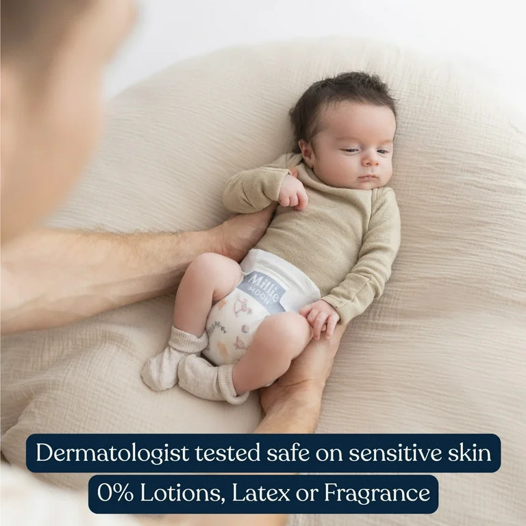 Millie Moon Luxury Diapers, Size 2, 88 Count | Walmart (US)