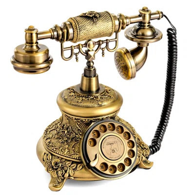 Vintage Rotary Dial Decor Phone | Wayfair North America