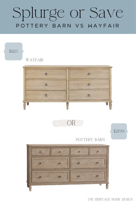 Love a good look for less? Check out this dupe for the best selling Pottery Barn Sausalito dresser! 

#LTKSaleAlert #LTKStyleTip #LTKHome