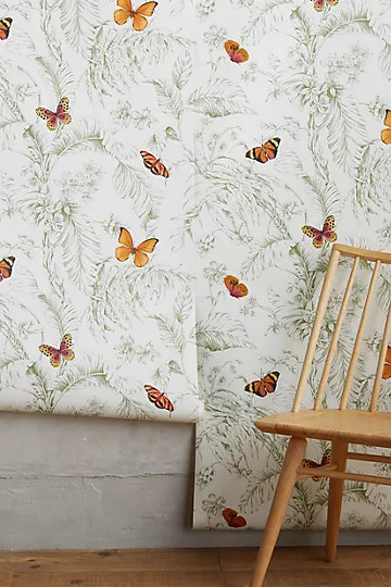Papillon Wallpaper | Anthropologie (US)