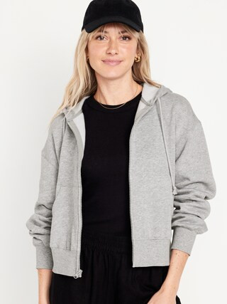 Fleece Full-Zip Hoodie | Old Navy (CA)