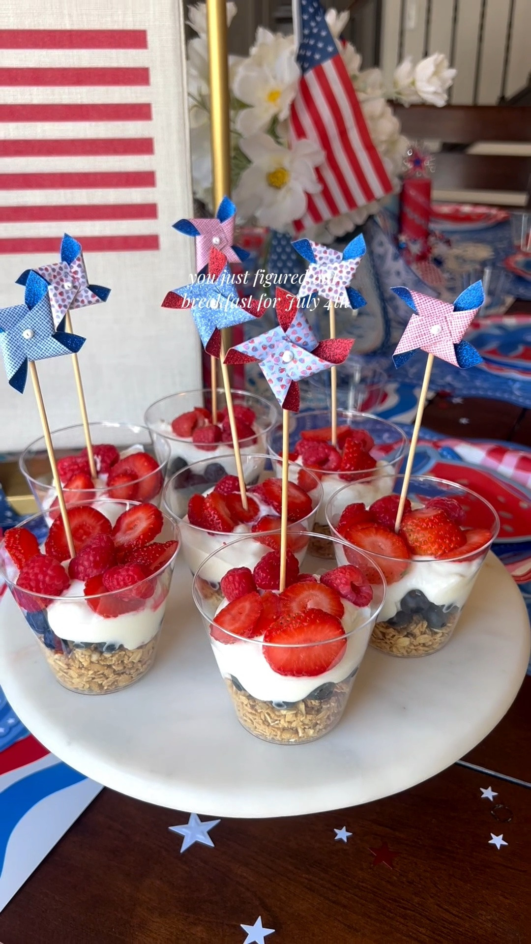 Patriotic pinwheel parfaits! Easiest festive breakfast for the 4th (and all summer long) with @Packed Party supplies! 🇺🇸🤩

#LTKSeasonal #LTKfoodie #LTKKids