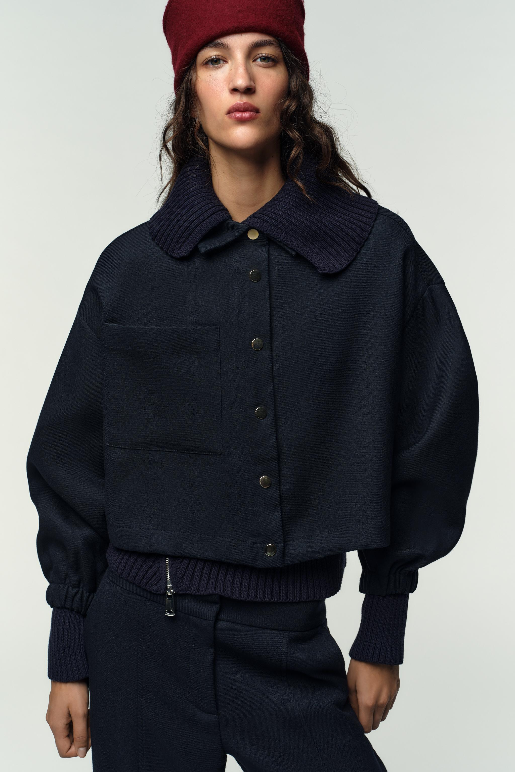 STRAIGHT-LEG TROUSERS WITH SEAM DETAIL | Zara UK