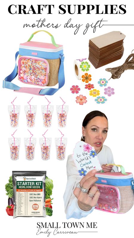 Mother’s Day gift idea! I love finding things that I can turn into gifts that keep on giving! This insulated bag and reusable drink pouches are not only cute but super functional! I filled the pouches with other goodies I think my mom would like. Seeds for her garden, lottery tickets, lip gloss, etc. the options are endless! 

#LTKSeasonal #LTKkids #LTKfamily