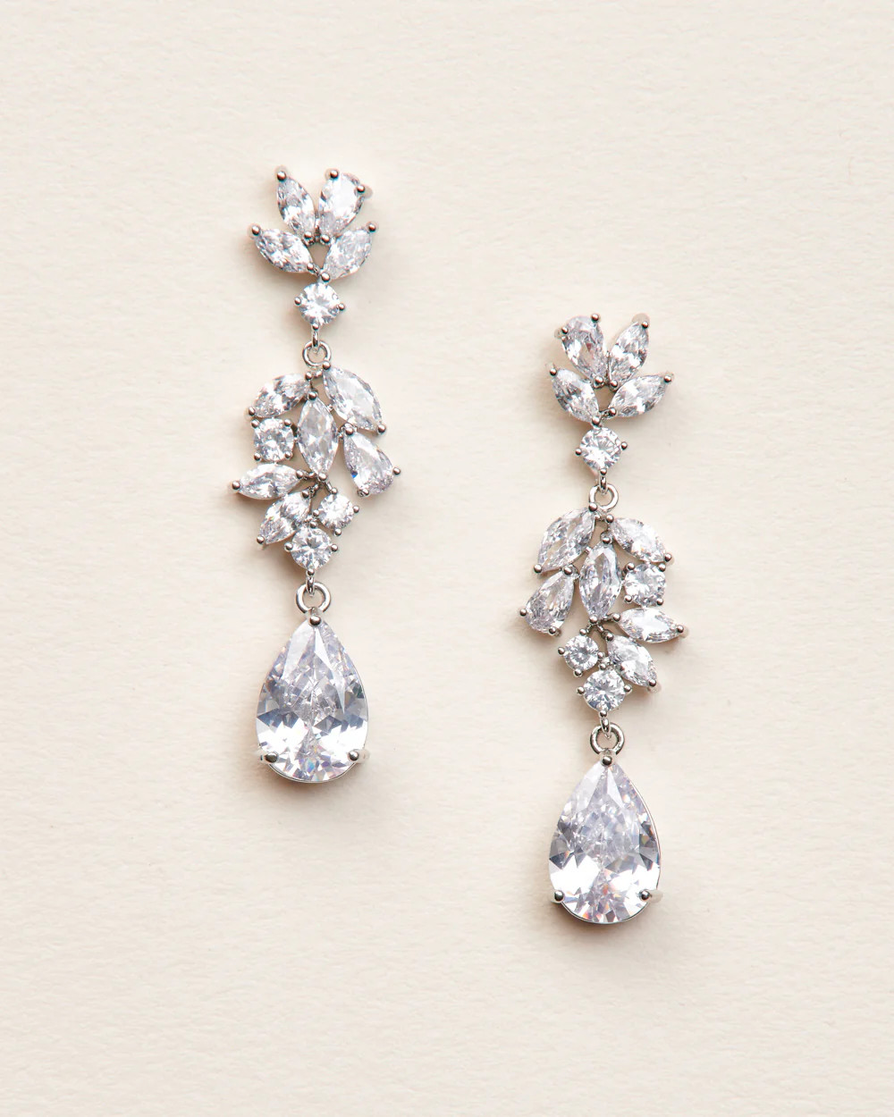 Helena CZ Dangle Earrings | Dareth Colburn