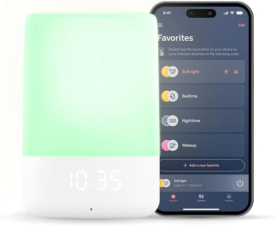 Nanit Sound and Light Smart Baby Night Light and Sound Machine | Audio Monitor | Cry Detection Al... | Amazon (US)