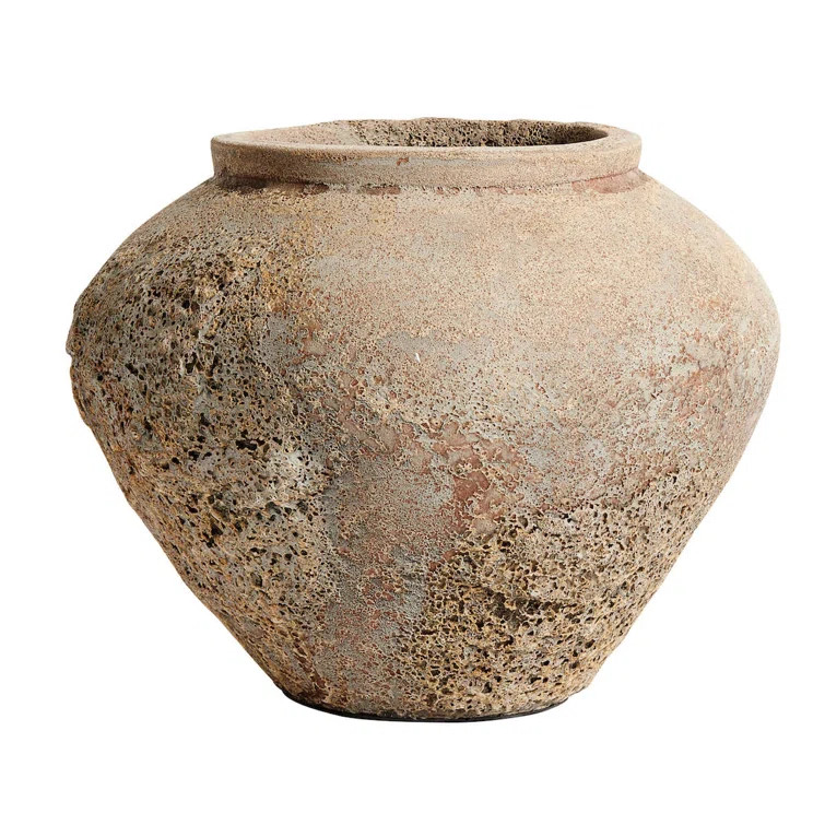 Capsicum Sand 11.81'' Indoor / Outdoor Terracotta Table Vase | Wayfair North America