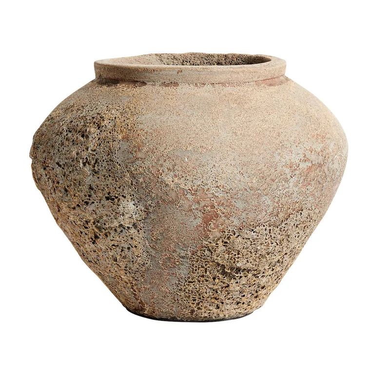 Capsicum Sand 11.81'' Indoor / Outdoor Terracotta Table Vase | Wayfair North America
