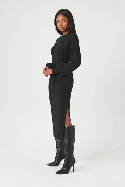 Tie-Front Midi Sweater Dress | Forever 21 (US)
