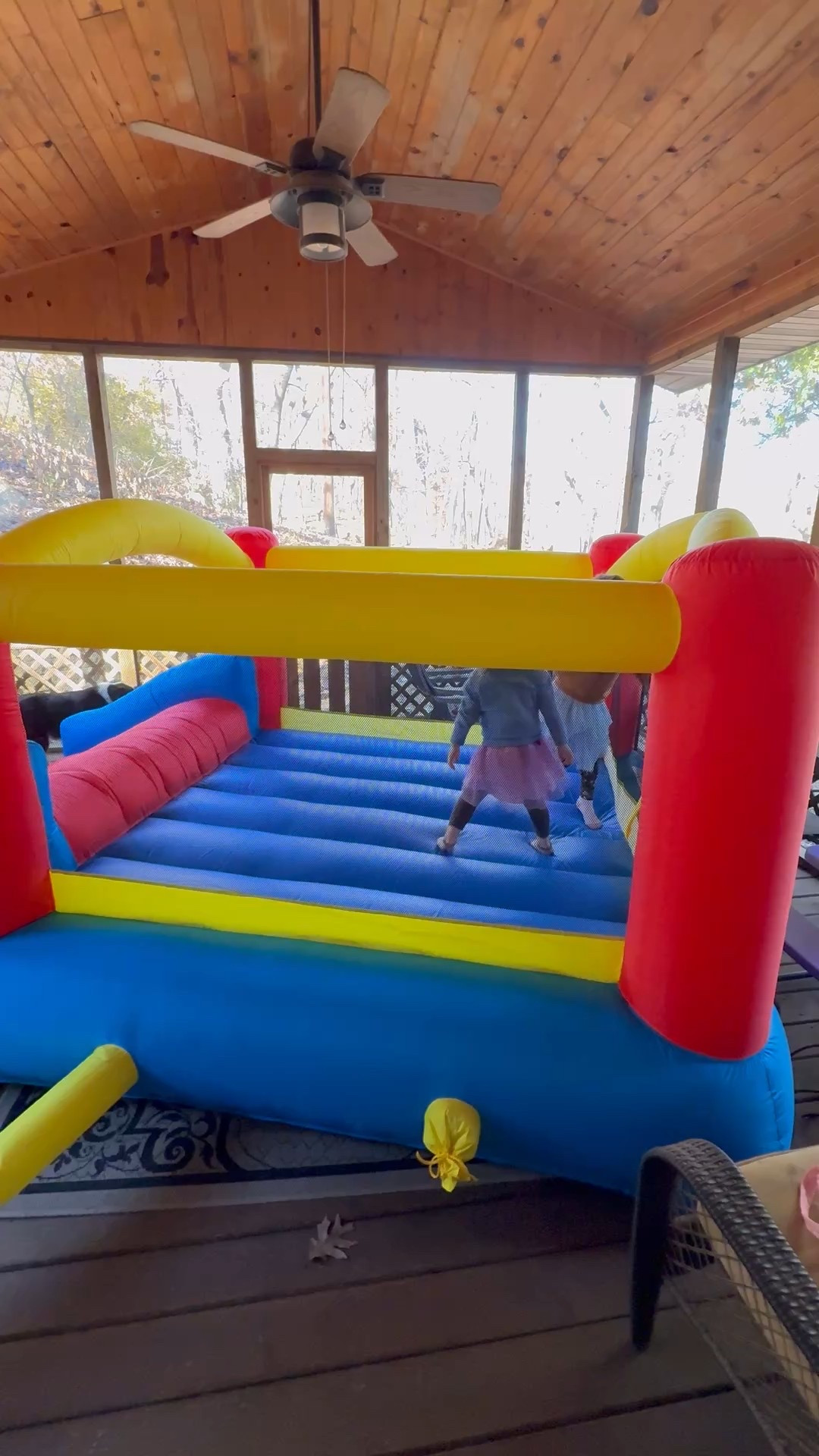This small-scale bounce house is awesome for kids, especially mine who get strong zoomies during the colder months! I will blow this up in our living room, family room, or three seasons’ porch and let them go for however long. SUCH a great “big gift” for birthdays or holidays  

#LTKGiftGuide #LTKmomlife #LTKKids