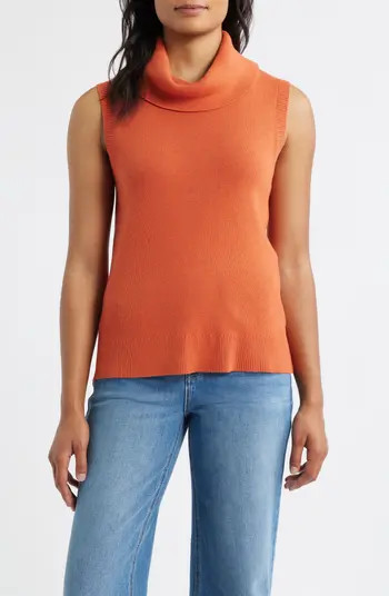 Turtleneck Sleeveless Sweater | Nordstrom