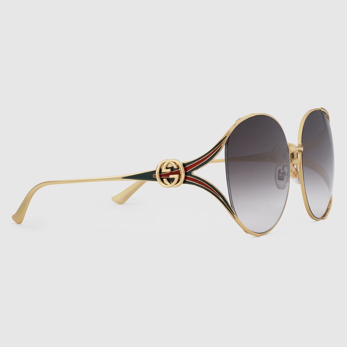 Round-frame metal sunglasses | Gucci (US)