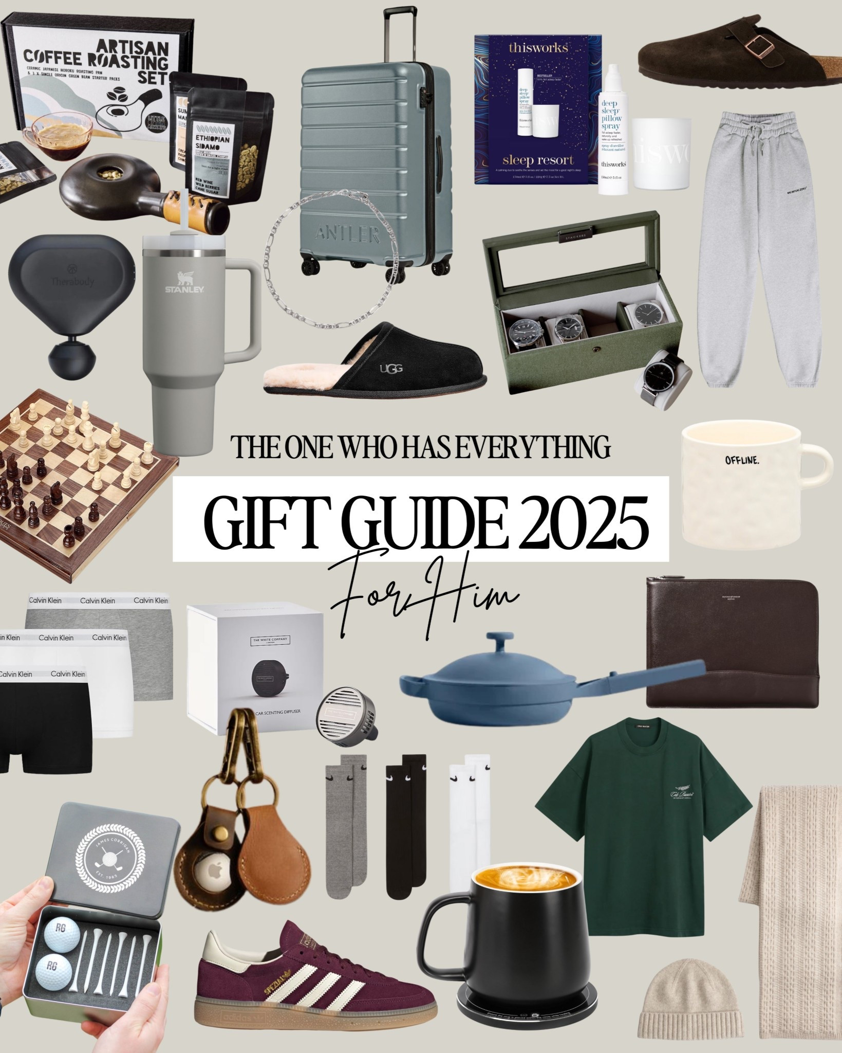 Gift guide for him: the one who has everything 🎁🎄

#LTKmens #LTKgiftguide #LTKuk