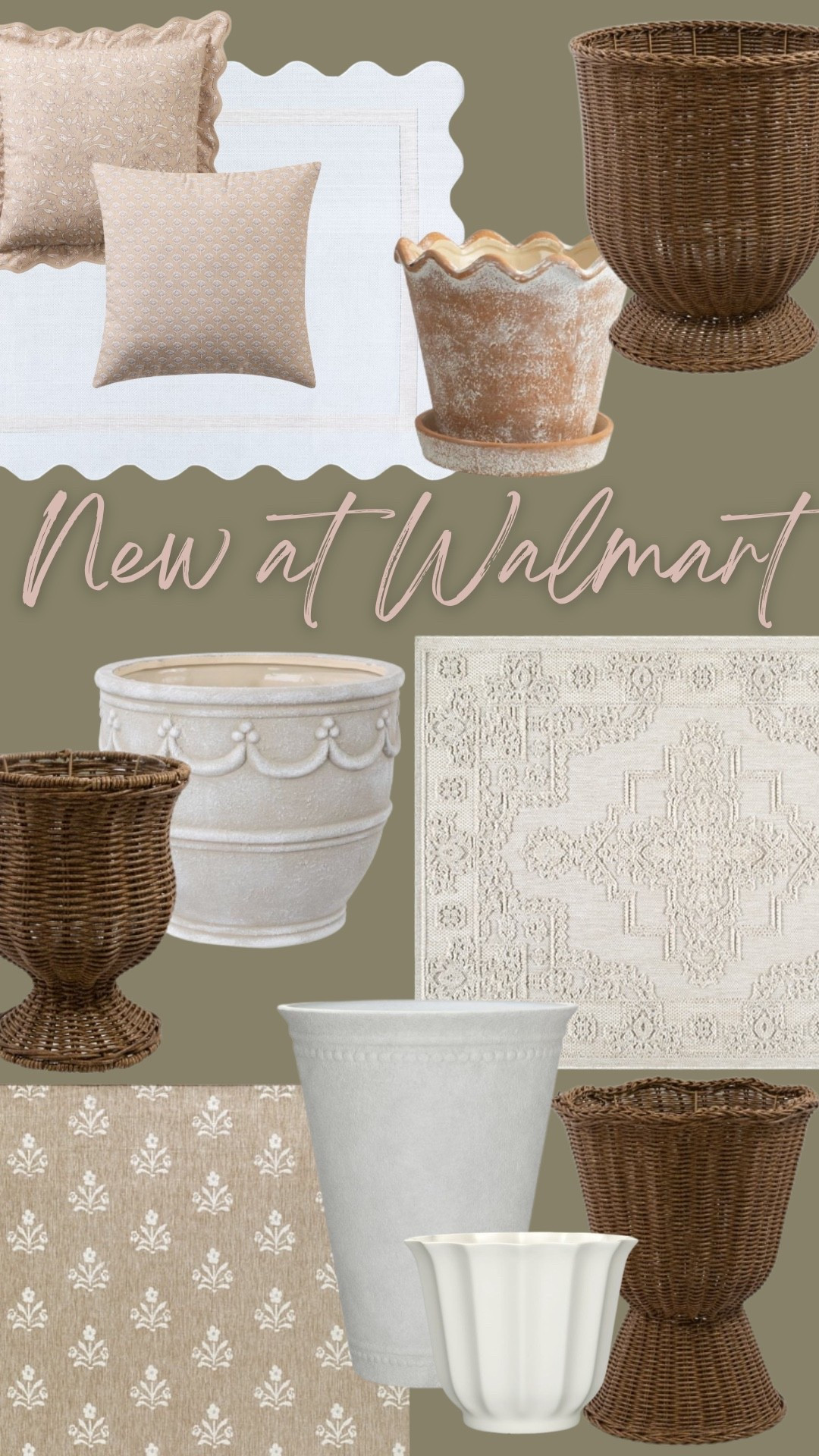 New at Walmart!

THEBLOOMINGNEST my Texas house planter outdoor rug spring summer porch decor 

#LTKSeasonal #LTKHome