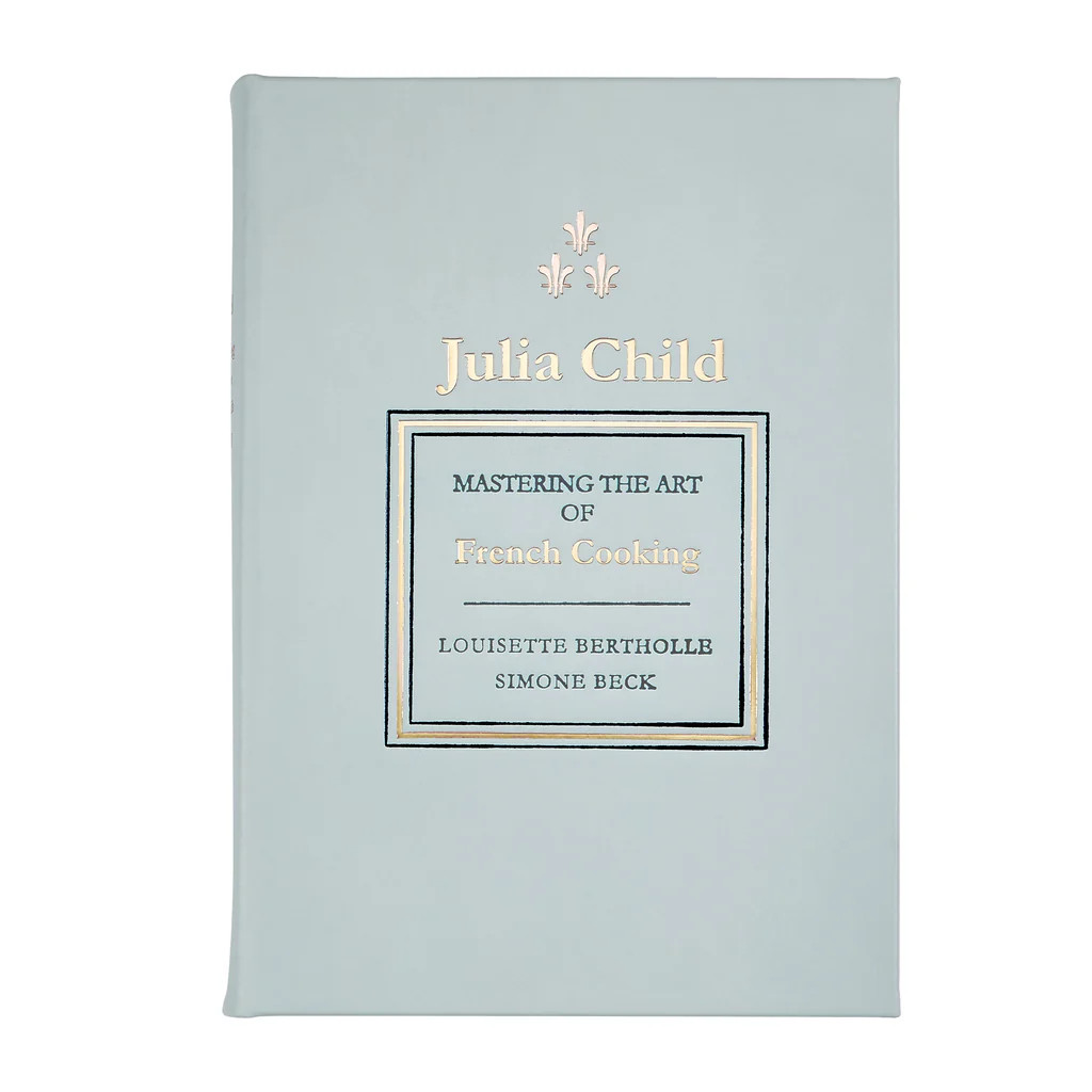 Julia Child; Mastering The Art of French Cooking in Bonded Leather | Over The Moon
