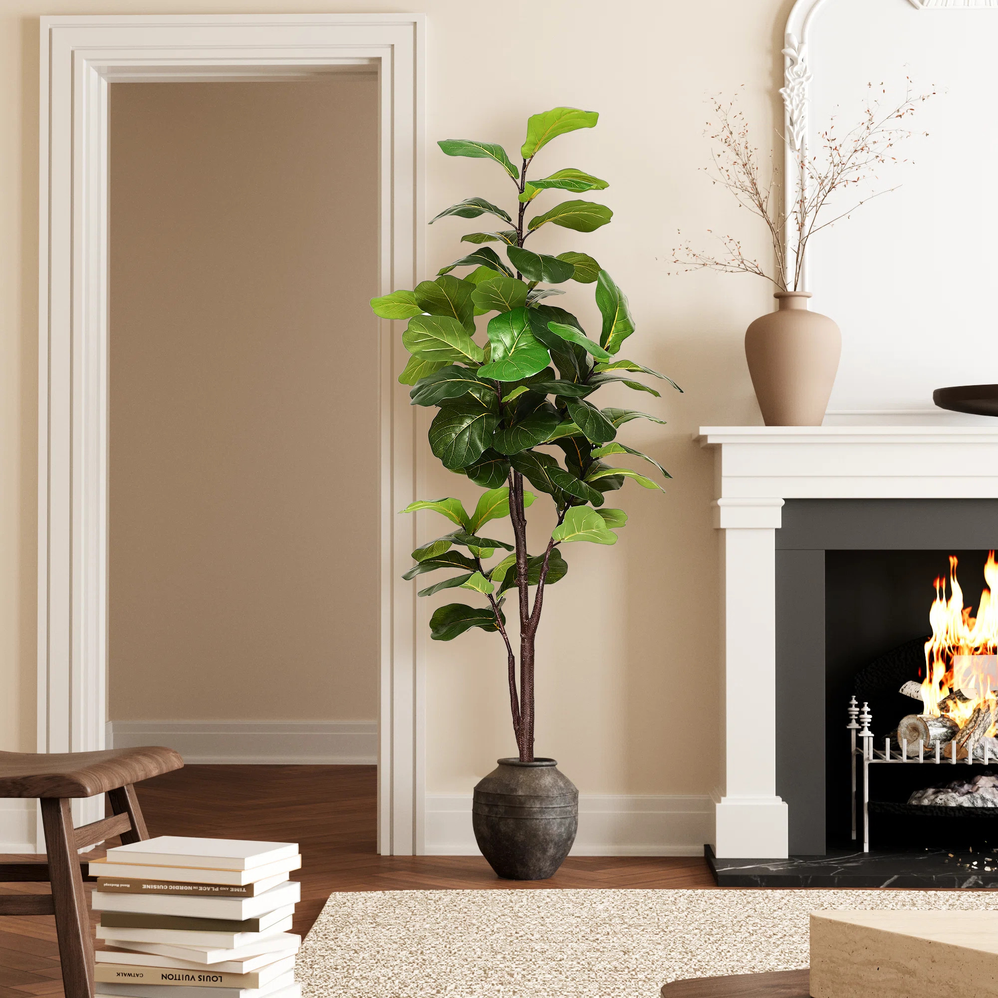 Faux Fiddle Leaf Fig Plant | Wayfair North America
