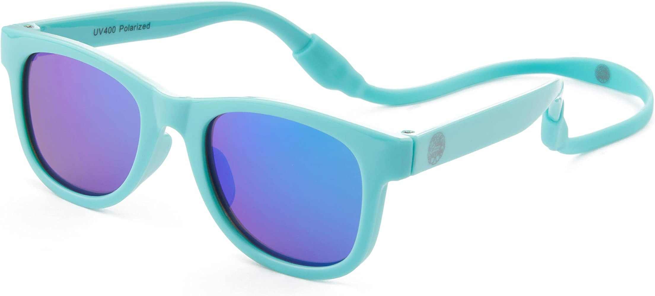 Flexible Polarized Baby Sunglasses with Strap Adjustable for Toddler Newborn Infant 0-24 Months | Amazon (US)