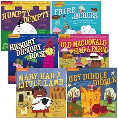 Indestructibles Classic Nursery Rhymes - Set of 6 | Amazon (US)
