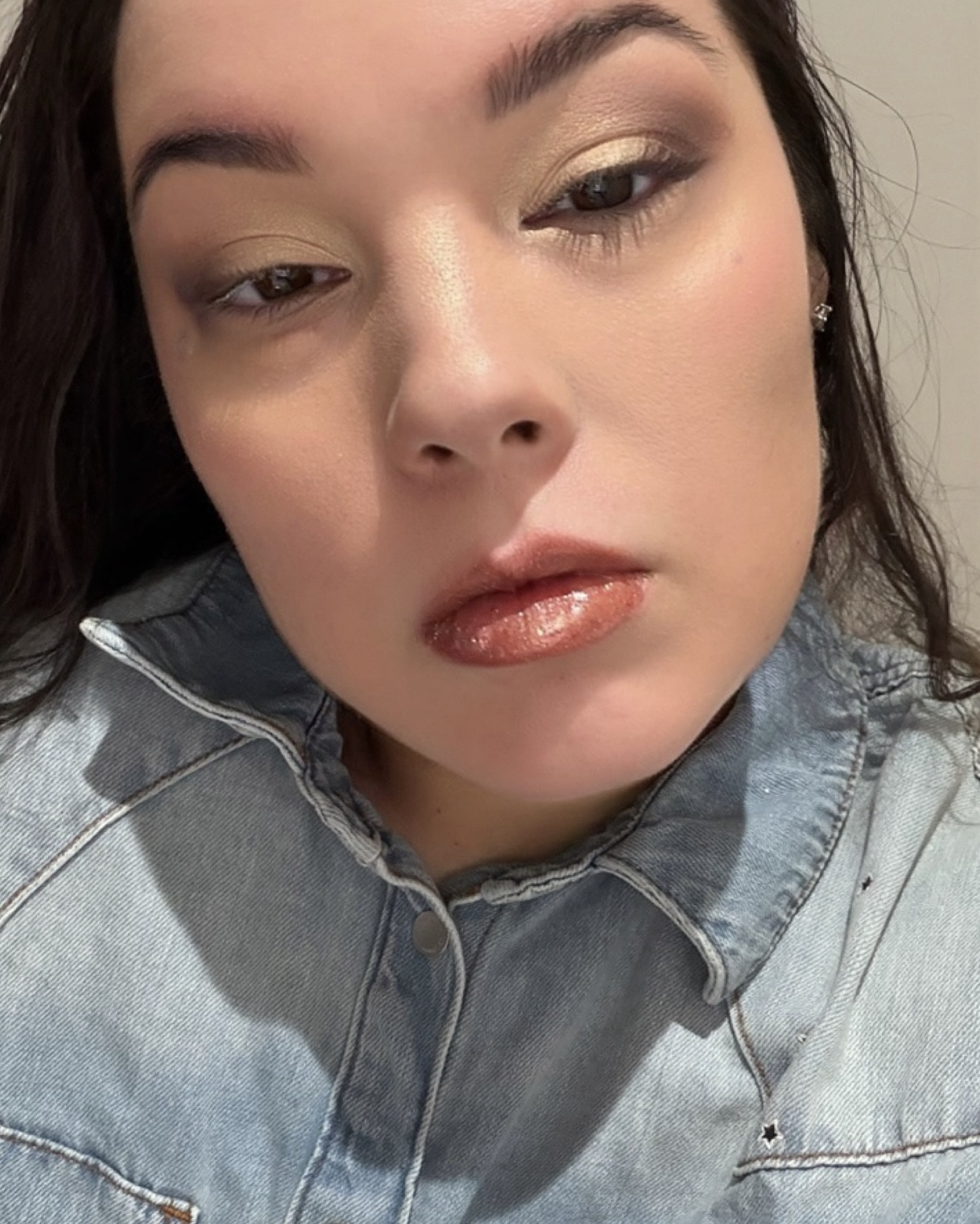 #ad #colourpop #cppartner #colourpopbesties  Mix 2 products together @colourpopcosmetics ☀️☺️  I love using ColourPop’s lip liners and ultra glossy lip products together for a good lip duo!!👄🥰 This time I’m mixing lip liner deep nude shade in BFF3 with Shrek ultra glossy lip in shade ogre that’s a clear opal with golden, silver, and green pearl - WHOA 🤯 This duo looks amazing!!!!🤩 I absolutely love them together!!!😍 This is going down as one of my favorite ColourPop lip combos now!!!🙌☺️ What do you think?🤔 


#lipcombo #colourpoplipgloss 


#LTKMothersDay #LTKBeauty #LTKOver40