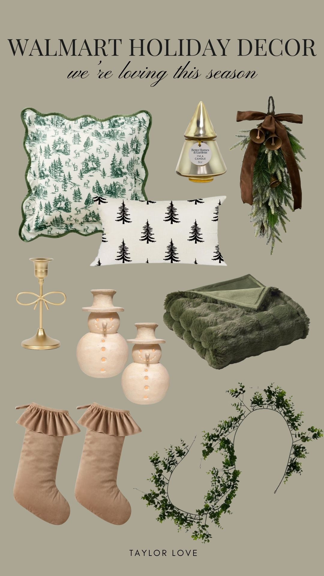 The budget-friendly holiday decor I’m loving this holiday season! Every piece is from Walmart and looks 3x the price ✨

#LTKHome #LTKSeasonal #LTKHoliday