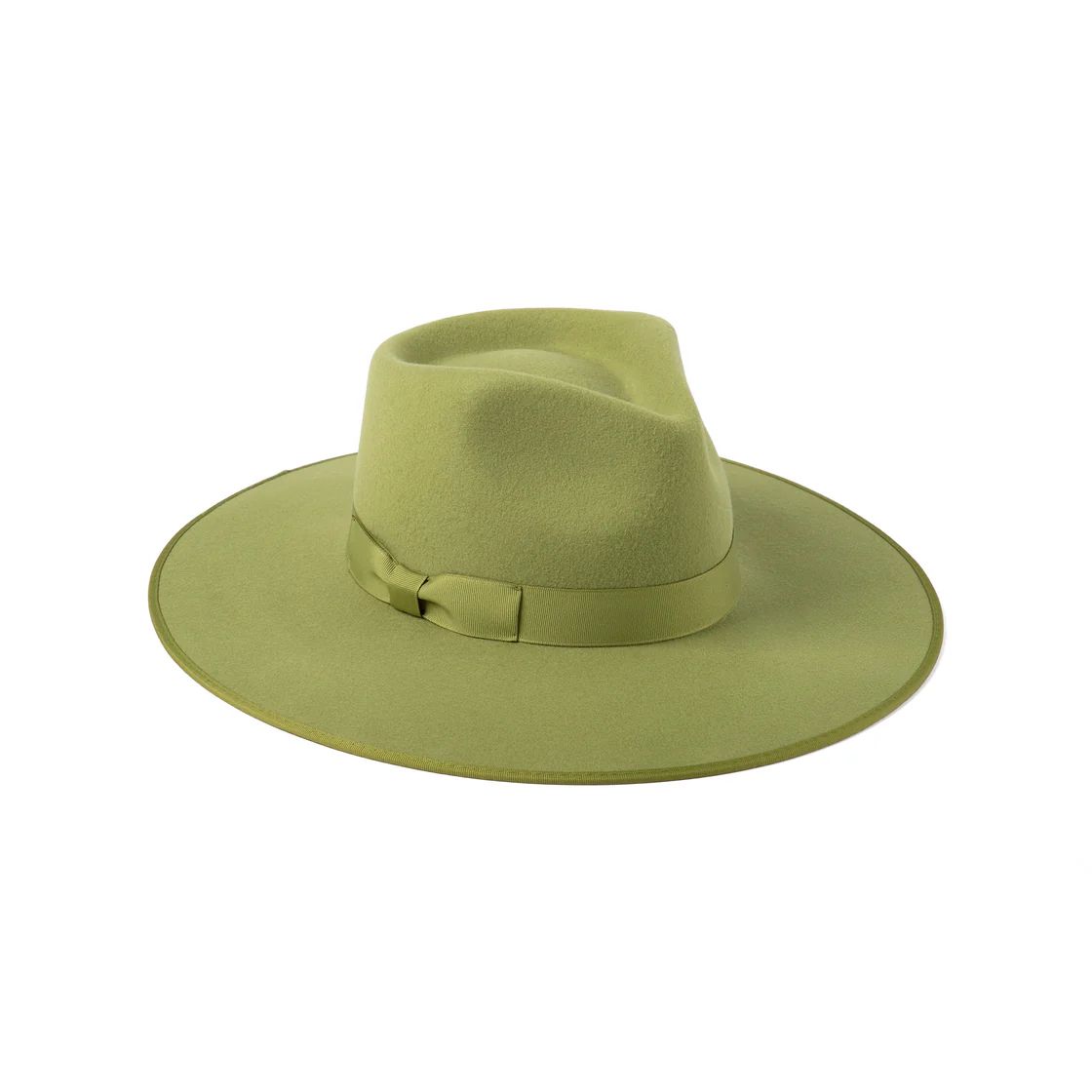 Cactus Rancher Wool Felt Fedora Hat in Green - Lack of Color US | Lack of Color
