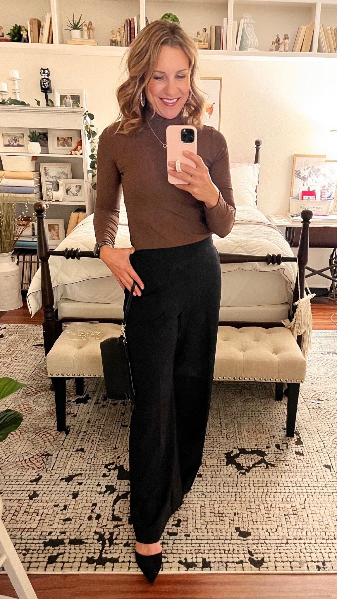Easy and elegant. Top fits TTS (JR’s Med is 7-9) Thin and so soft. You’ll want multiple colors as it makes a great closet staple. I own these heels in 3 colors- so comfortable you can wear them all day. 

#LTKparties #LTKHolidaySale #LTKstyletip