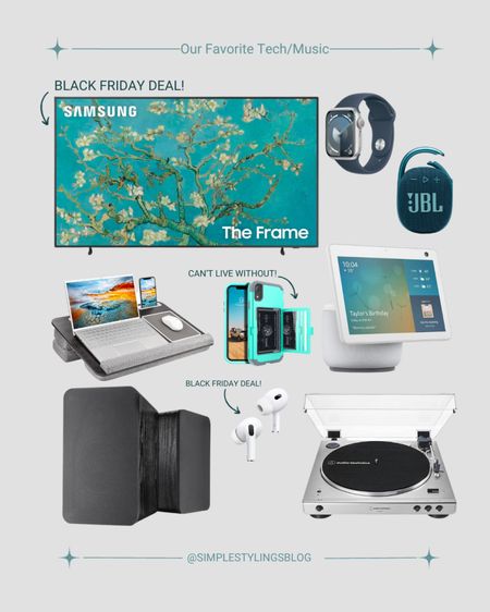 Our favorite tech and music featuring some great Black Friday deals!

#LTKsalealert #LTKCyberWeek #LTKGiftGuide