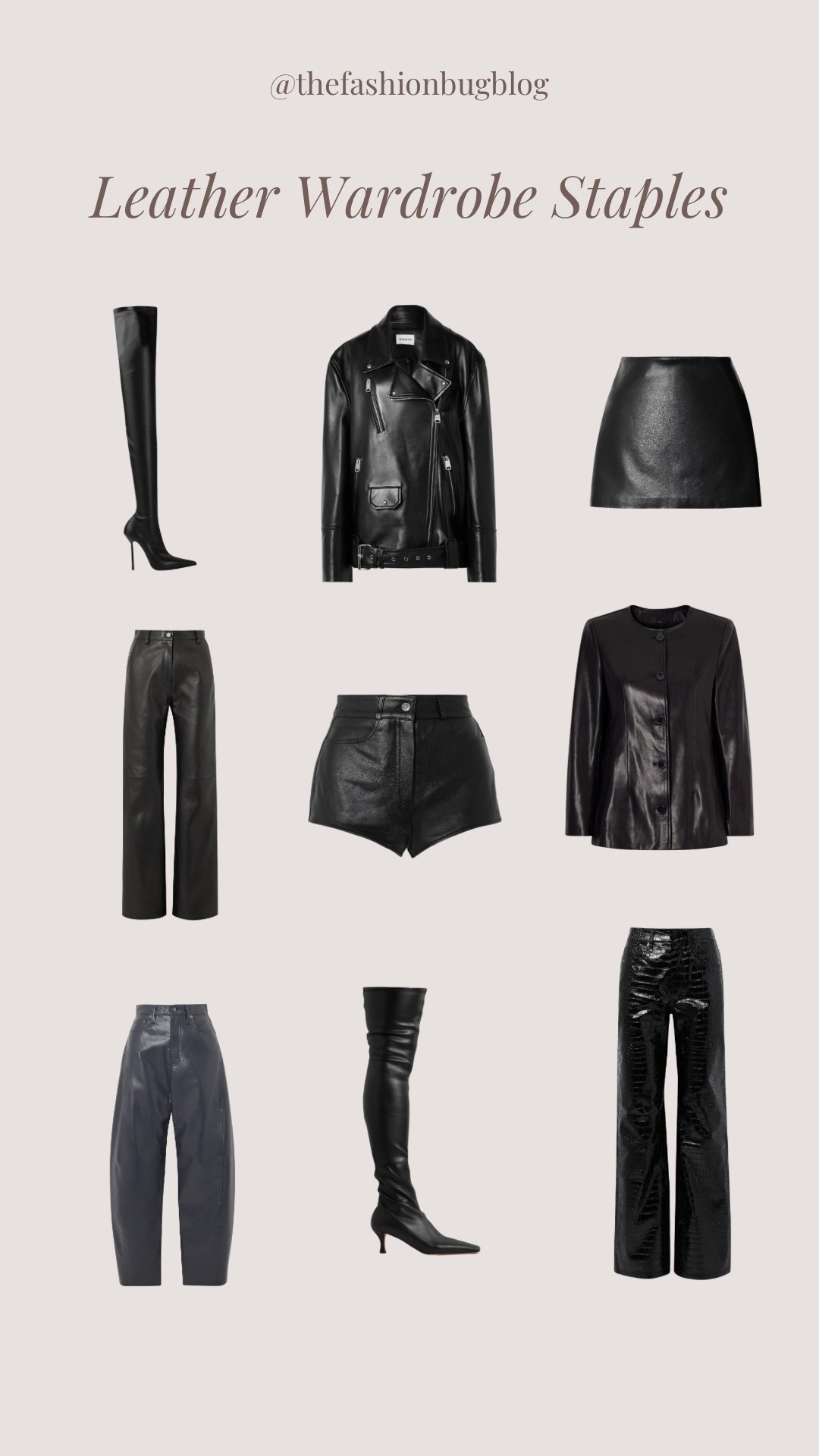 Leather top picks 