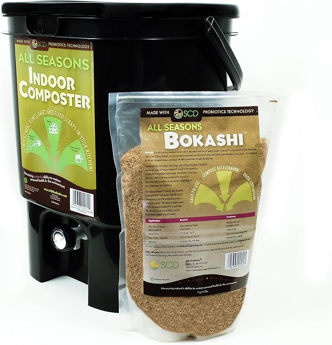 SCD Probiotics K101 composting kit, Black | Amazon (US)