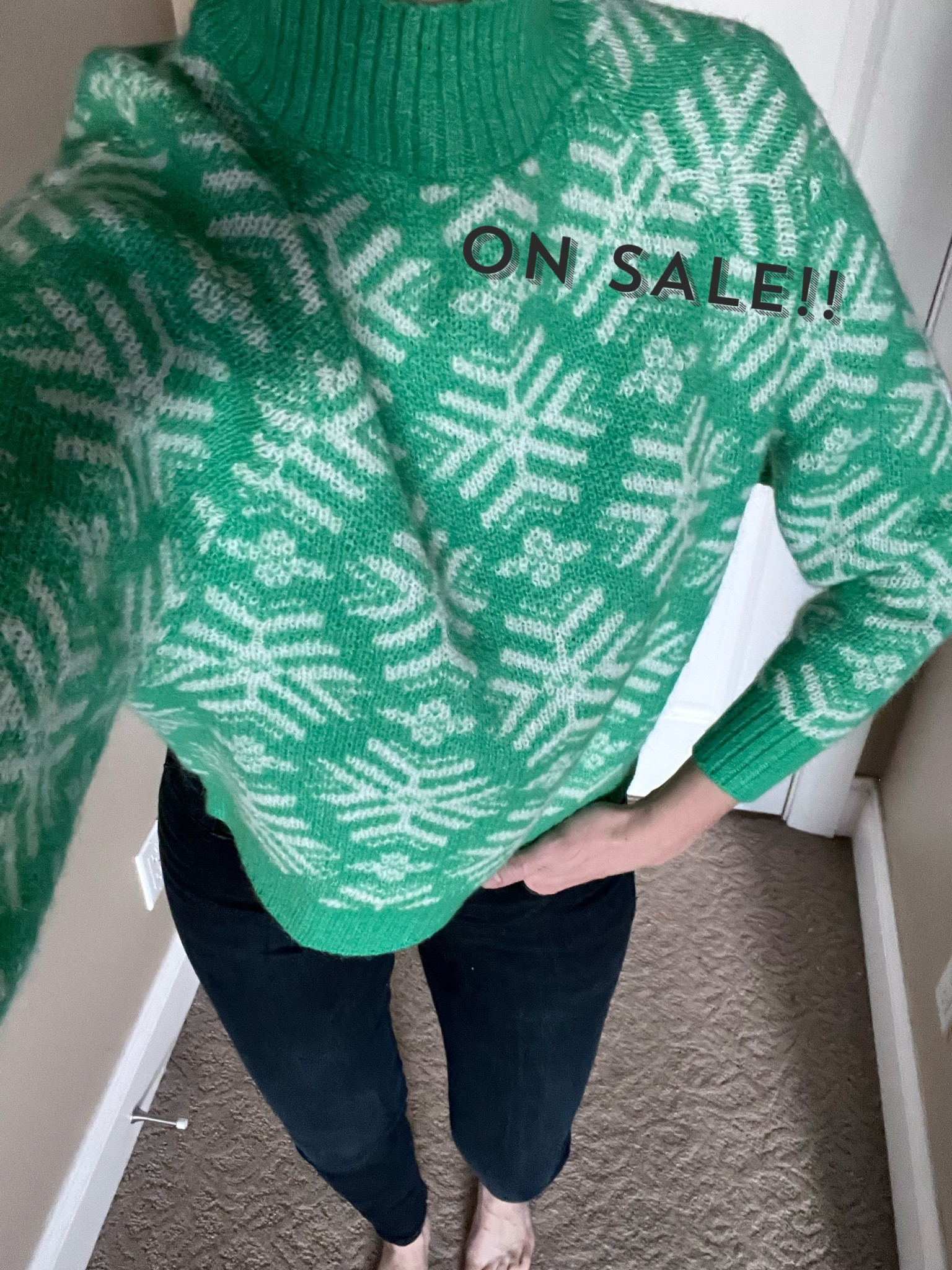 There are some awesome sweaters and jeans on sale at Old Navy right now!! I’ve linked what I’m wearing below and some others that I own and/or are great prices. 💕 This fair isle sweater has a really nice loose sleeve at the shoulder. The jeans I’m wearing are the high waisted rockstar super skinny dark wash denim. 

Jeans high waisted 

#LTKSaleAlert #LTKFindsUnder50 #LTKOver40