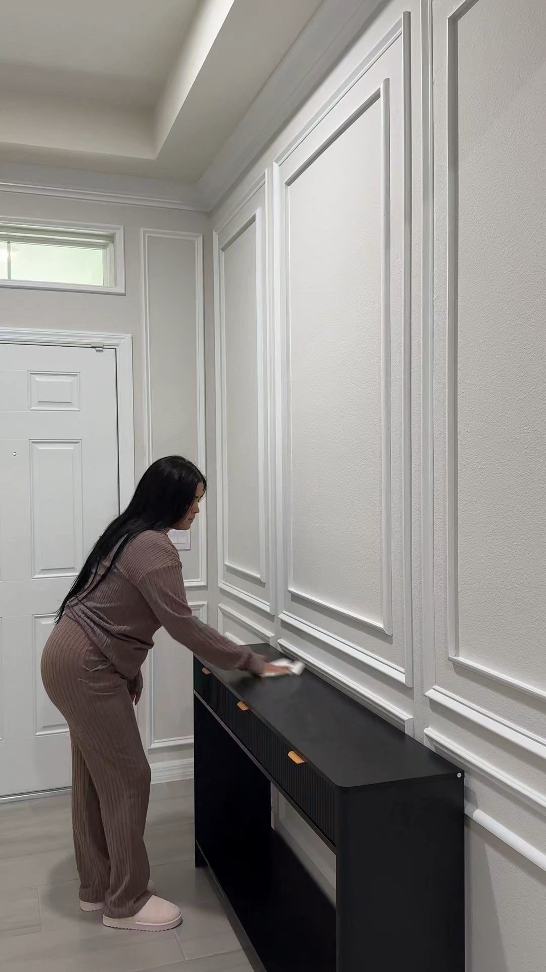 Christmas Console Table