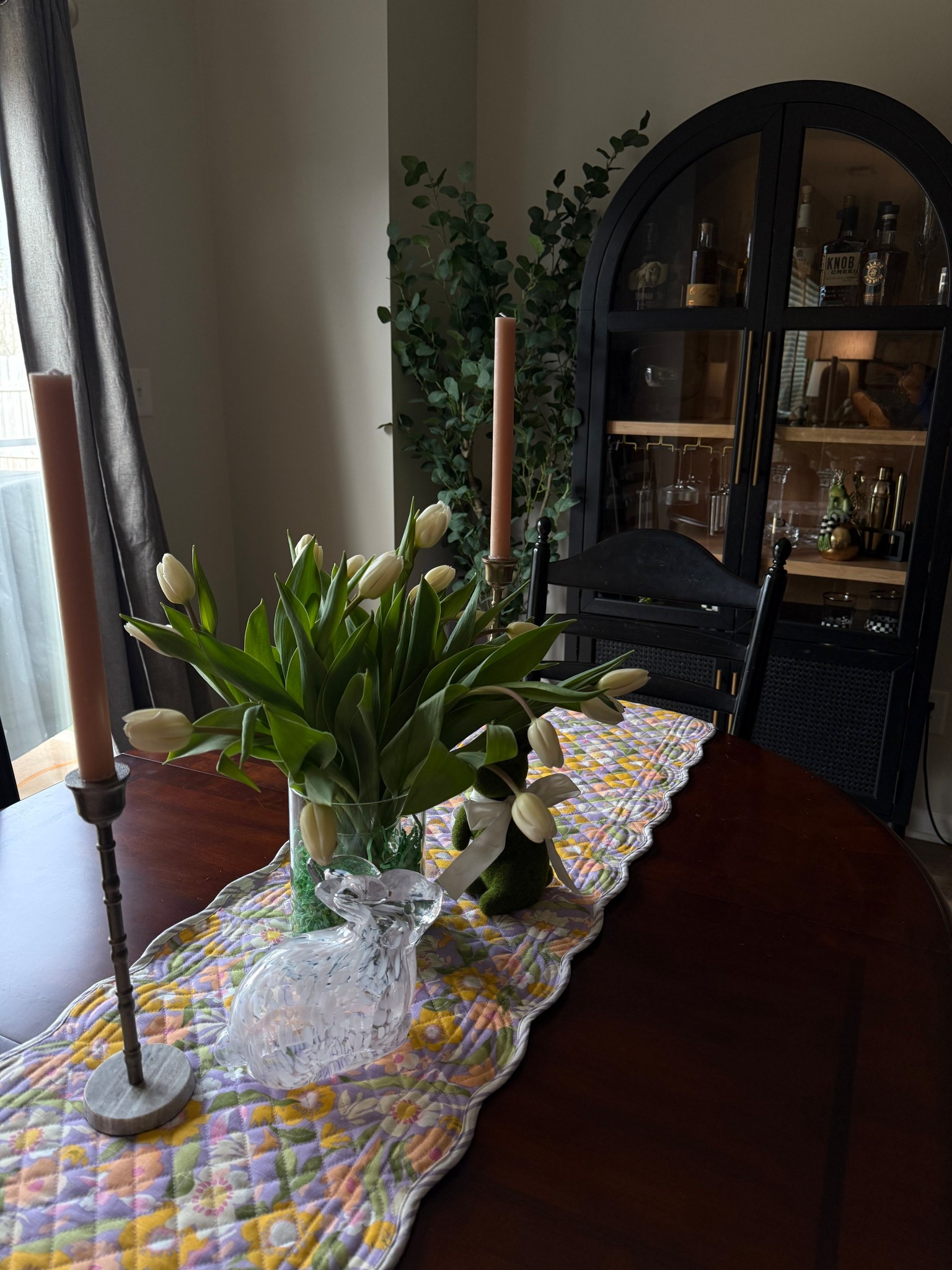 The perfect Easter tablescape with affordable prices. Fresh tulips from Trader Joe’s are just a bonus 🐣🌷#easter #eastertablesetting #tablesetting #eastertable #spring #springtable

#LTKSpringSale #LTKStyleTip #LTKFindsUnder50