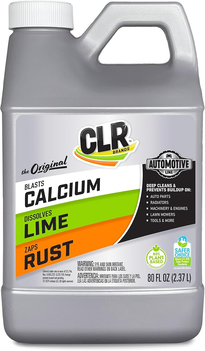 CLR Brands® Automotive Calcium, Lime & Rust Remover, Cleaner for Multiple Surfaces, EPA Safer Ch... | Amazon (US)