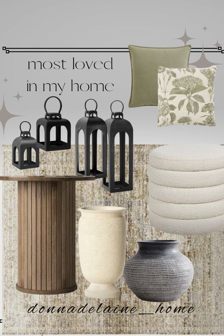 Weekend best sellers; in my home! 
Living room area rug, accent table, ottoman, planter and lanterns. 
Plus .. my favorite cushion covers for Spring! 

#LTKhome