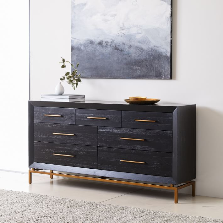 Alexa Burnished 7-Drawer Dresser (70") | West Elm (US)