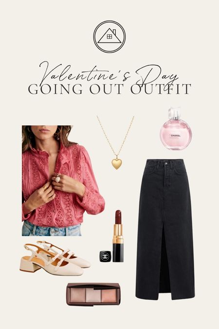 Valentine’s date night outfit. Casual and flirty vibe for a chic overall look!

#LTKstyletip #LTKSeasonal #LTKMostLoved