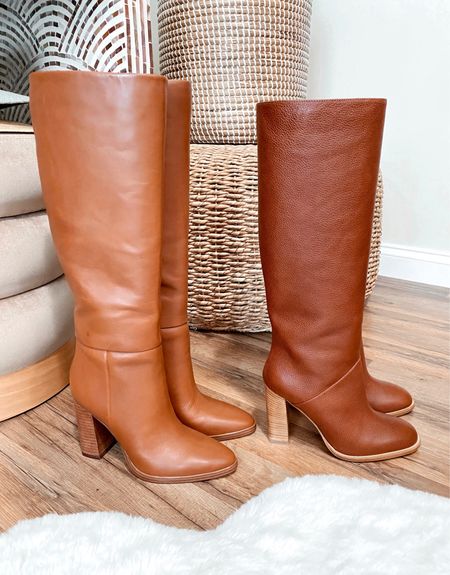 •Marc Fisher Boots 25% Off once added to cart! Runs TTS, wearing my true size 7.5—so comfortable! 
•Banana Republic Boots run TTS, wearing my true size 7.5 
*My Calf if 14.75” at the widest point and these fit no problem! 

Boots, Marc fisher, brown boots, banana republic, fall outfits, fall fashion 

#LTKstyletip #LTKfindsunder100 #LTKshoecrush
