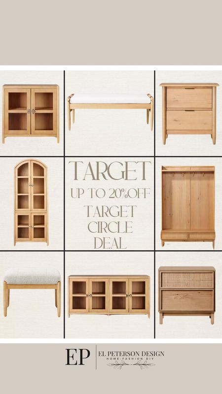 Target circle deal
Tall accent cabinet
Accent cabinet
Ottoman
Bench
Nightstand
Sideboard


#LTKSaleAlert #LTKHome
