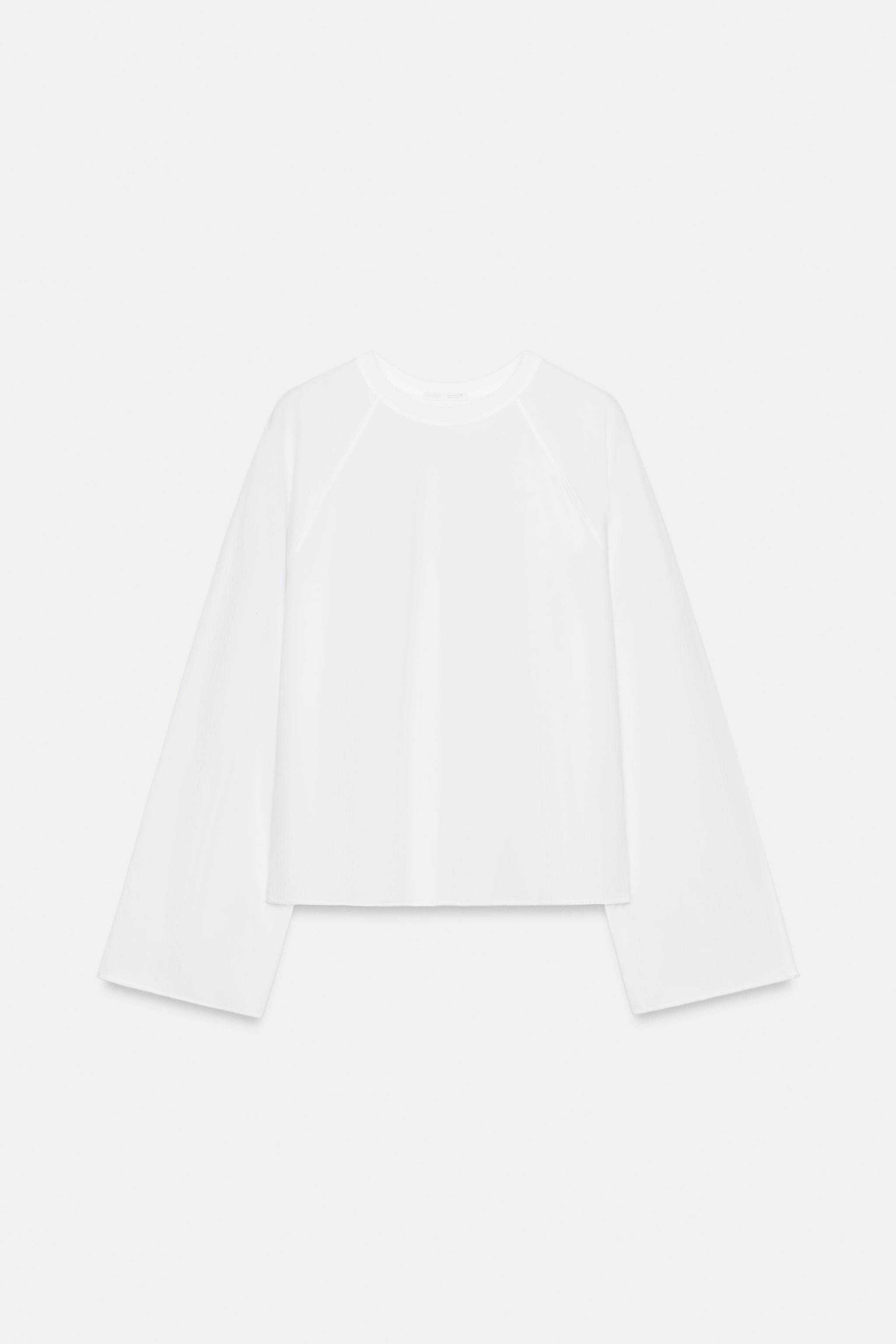 LONG SLEEVE RAGLAN T-SHIRT | Zara US
