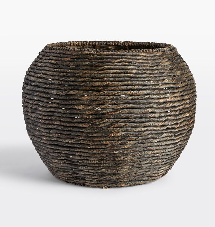 Stafford Woven Round Basket | Rejuvenation