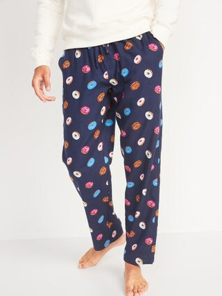 Printed Flannel Pajama Pants for Men | Old Navy (US)