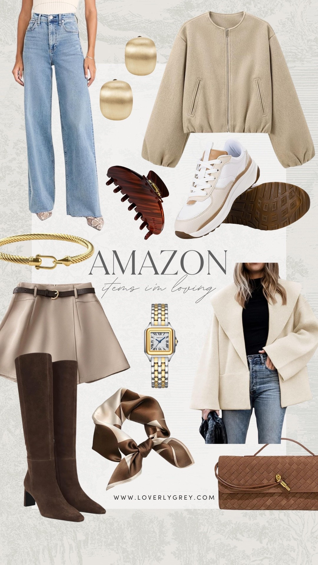 Amazon fashion finds that I’m currently loving! So many great jackets from Amazon like the oversized cream collared and short beige one! I’m also loving the tall brown boots, scarf, and rag&bone jeans for seasonal fashion finds! 

#LTKShoeCrush #LTKItBag #LTKFindsUnder100