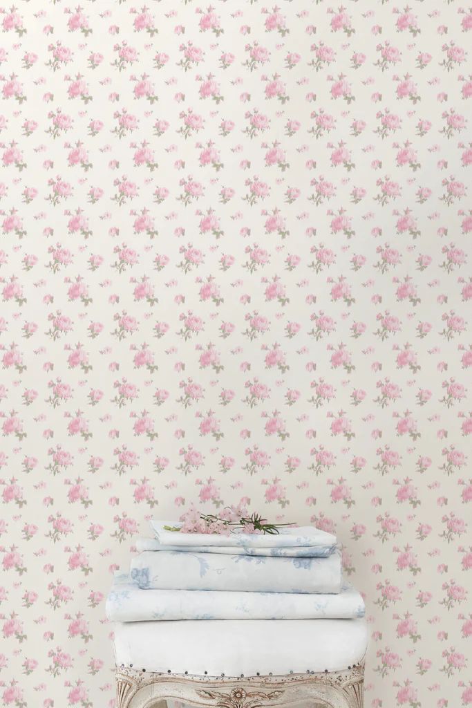 Ikat Rose Wallpaper | LOVESHACKFANCY