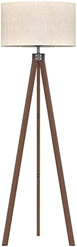 LEPOWER Wood Floor Lamp Tripod, Mid Century Lamps for Living Room, Modern Design Standing Lamp fo... | Amazon (US)