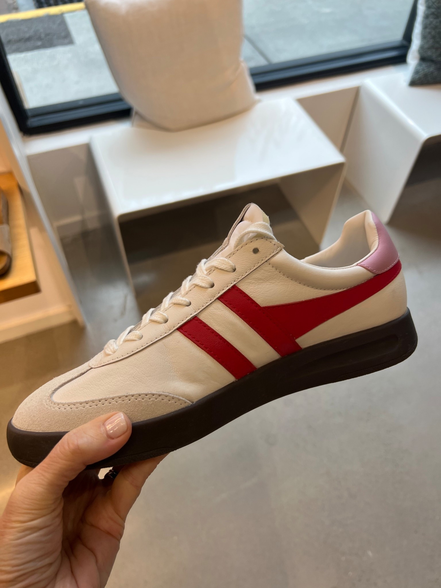 red and white sneakers, casual outfit 

#LTKSeasonal #LTKOver40 #LTKootd